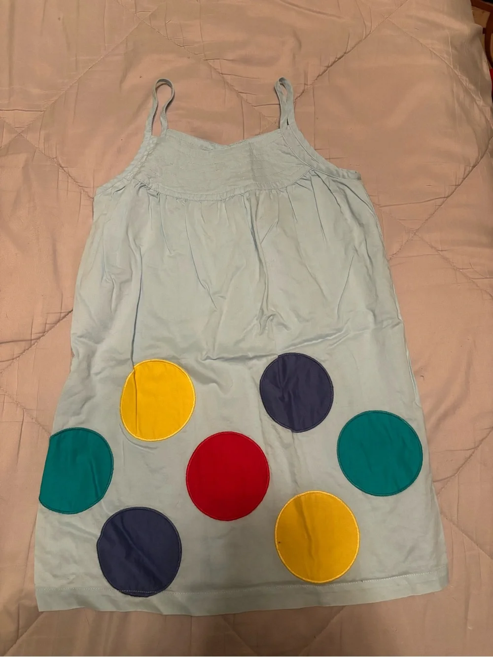 Mini Boden Girls’ Light Blue Dress — 5–6Y 🩵✨